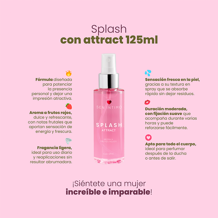 Splash X 125 mL Sen Intimo