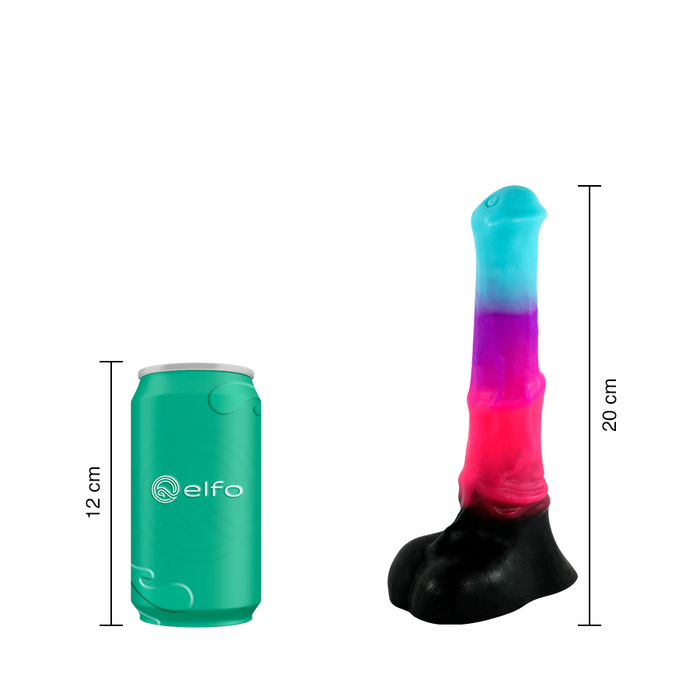 Dildo Pegaso Pequeño Multicolor