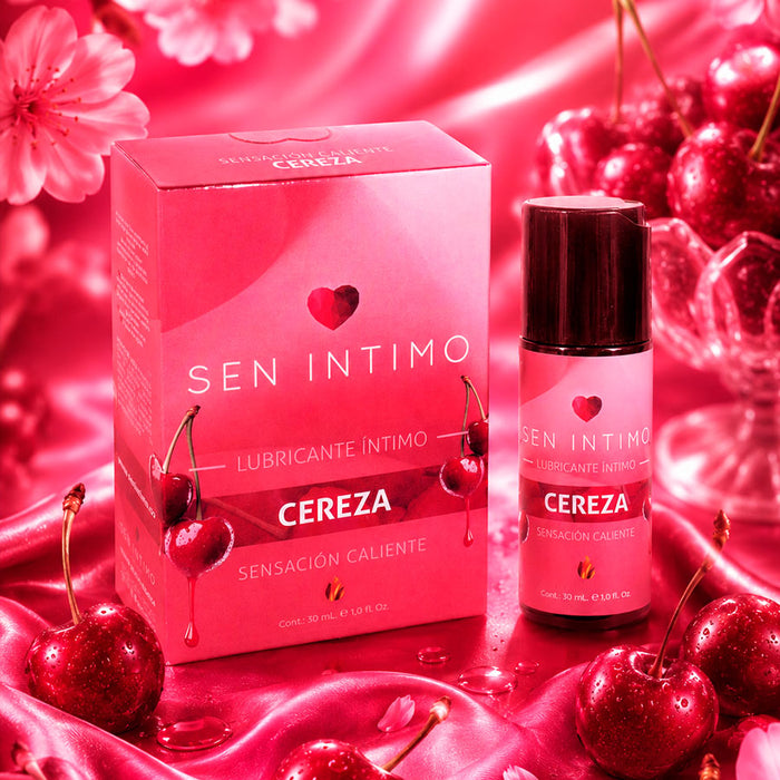 Lubricante Íntimo Caliente Cereza X 30 mL by Sen Íntimo