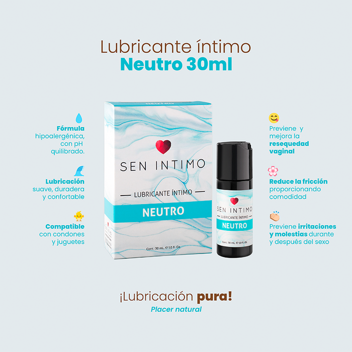 Lubricante Neutro x 30 ml by Sen ntimo - TiendaCereza.com | Sex Shop Lubricante Neutro x 30 ml by Sen ntimo - TiendaCereza.com | Sex Shop