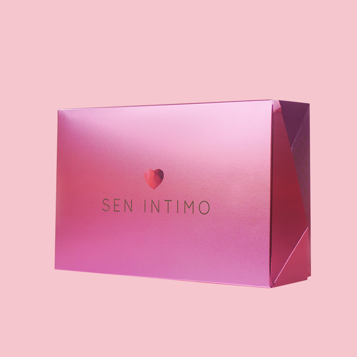 Caja Kit #2 Sen Intimo Rosada Metalica
